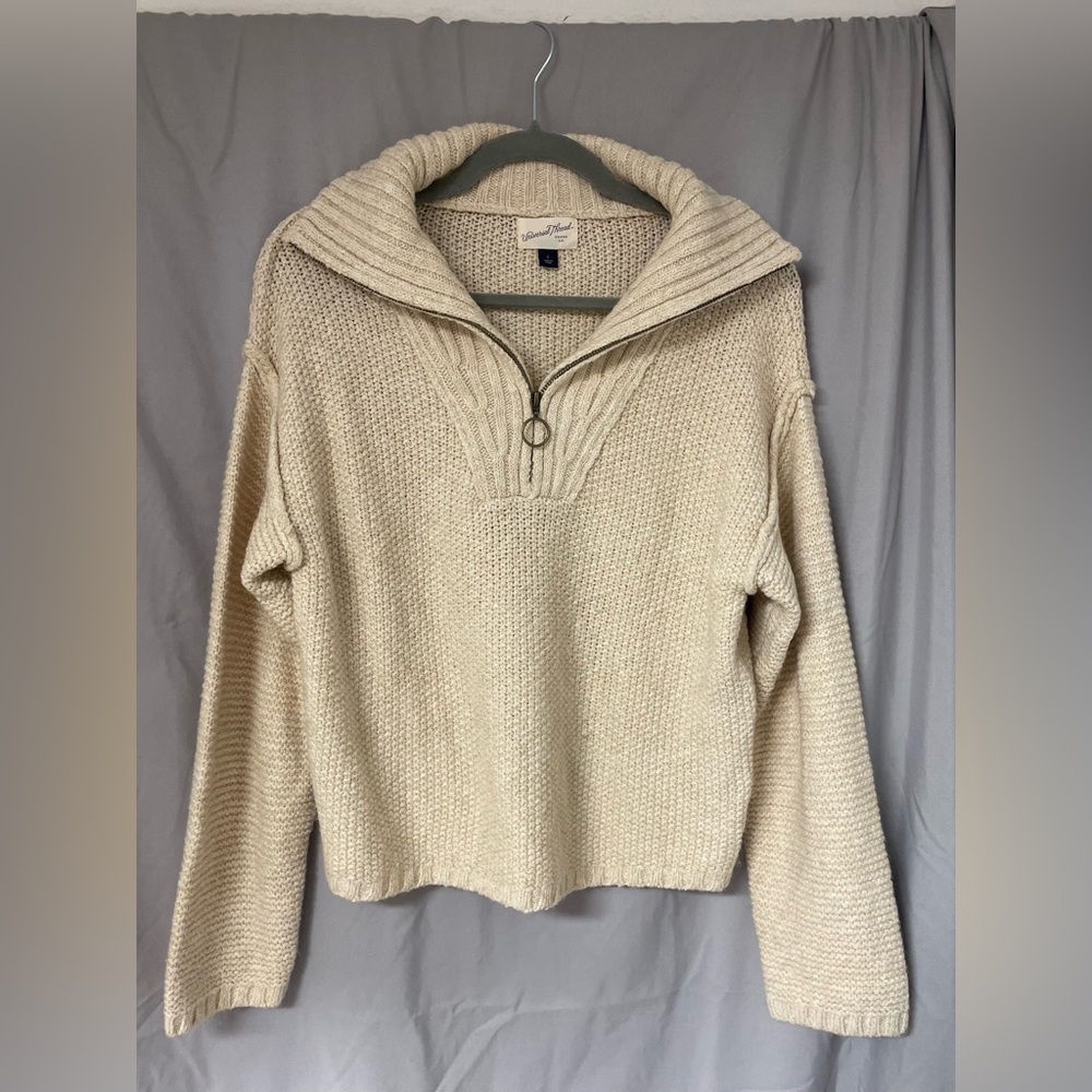 Universal Thread Quarter Zip Sweater